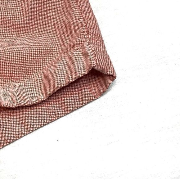 J. Crew Factory heathered red broken in chino shorts size 4 - Picture 12 of 14